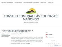 Tablet Screenshot of cclascolinasdemanongo.wordpress.com