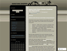 Tablet Screenshot of dharmadefender.wordpress.com