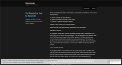 Desktop Screenshot of genomax.wordpress.com