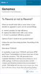 Mobile Screenshot of genomax.wordpress.com