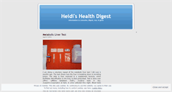 Desktop Screenshot of liveheidi.wordpress.com