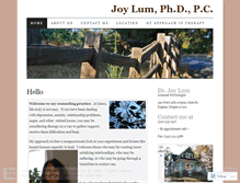 Tablet Screenshot of drjoylum.wordpress.com