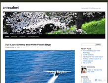 Tablet Screenshot of anissaford.wordpress.com