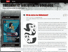 Tablet Screenshot of biblioteketsblogg.wordpress.com