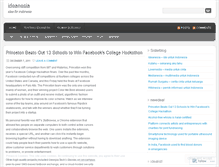 Tablet Screenshot of ideanesia.wordpress.com
