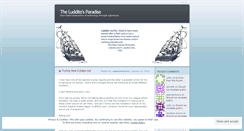 Desktop Screenshot of ludditesparadise.wordpress.com