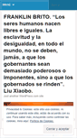 Mobile Screenshot of franklinbrito.wordpress.com