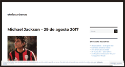Desktop Screenshot of etniasurbanas.wordpress.com