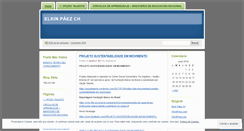 Desktop Screenshot of elkinpaezch.wordpress.com
