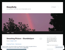 Tablet Screenshot of dizzydolly.wordpress.com