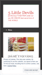 Mobile Screenshot of 5littledevil.wordpress.com