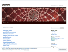 Tablet Screenshot of ereefera.wordpress.com