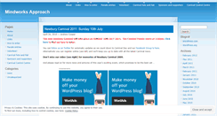 Desktop Screenshot of mindworksapproach.wordpress.com