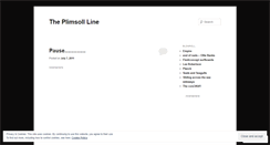 Desktop Screenshot of plimsollline.wordpress.com