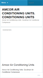 Mobile Screenshot of amcorairconditioningunitsoyow.wordpress.com