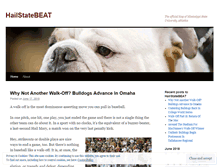 Tablet Screenshot of hailstatebeat.wordpress.com