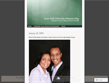Tablet Screenshot of innerfaithfm.wordpress.com