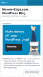 Mobile Screenshot of moversedge.wordpress.com