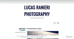Desktop Screenshot of lcsranieriphotography.wordpress.com