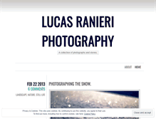 Tablet Screenshot of lcsranieriphotography.wordpress.com