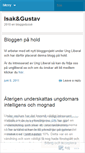 Mobile Screenshot of isakochgustav.wordpress.com