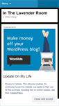 Mobile Screenshot of inthelavenderroom.wordpress.com