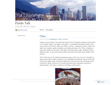 Tablet Screenshot of pandatalk.wordpress.com