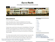 Tablet Screenshot of eueorecife.wordpress.com