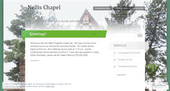 Desktop Screenshot of nellischapel.wordpress.com