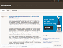 Tablet Screenshot of emile26556.wordpress.com