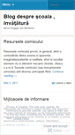Mobile Screenshot of invatatura.wordpress.com