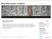Tablet Screenshot of invatatura.wordpress.com