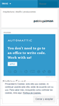 Mobile Screenshot of pabloguzman.wordpress.com
