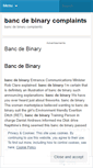 Mobile Screenshot of earnmorerewards.bancdebinarycomplaints.wordpress.com