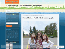 Tablet Screenshot of missionarytracker.wordpress.com