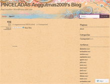 Tablet Screenshot of anggutmas2009.wordpress.com