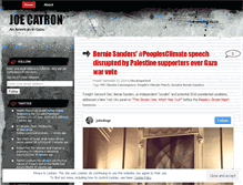 Tablet Screenshot of joecatron.wordpress.com