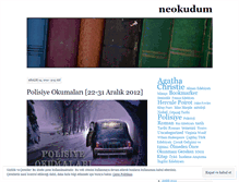 Tablet Screenshot of neokudum.wordpress.com