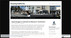 Desktop Screenshot of housingca.wordpress.com