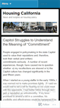 Mobile Screenshot of housingca.wordpress.com