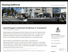 Tablet Screenshot of housingca.wordpress.com