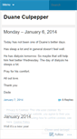 Mobile Screenshot of duaneculpepper.wordpress.com