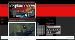 Desktop Screenshot of greghorrorshow.wordpress.com