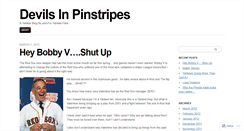 Desktop Screenshot of devilsinpinstripes.wordpress.com