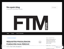 Tablet Screenshot of ftmspain.wordpress.com