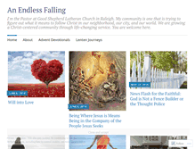 Tablet Screenshot of endlessfalling.wordpress.com