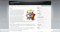 Desktop Screenshot of pack337.wordpress.com