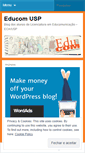 Mobile Screenshot of educomusp.wordpress.com