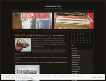 Tablet Screenshot of macarenaruiz.wordpress.com