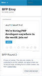 Mobile Screenshot of bfpenvy.wordpress.com